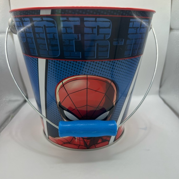 COPY - Spider-man Tin Bucket Marvel Beach Toy, Halloween, Easter - Picture 4 of 7